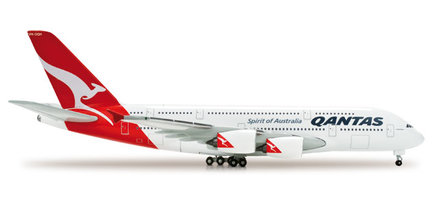 Der Airbus A380-800 Qantas